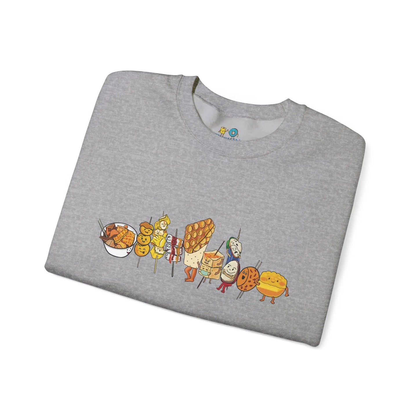 Cute Hong Kong Snacks Sweatshirt 香港街頭小食衛衣 Fusion Spark