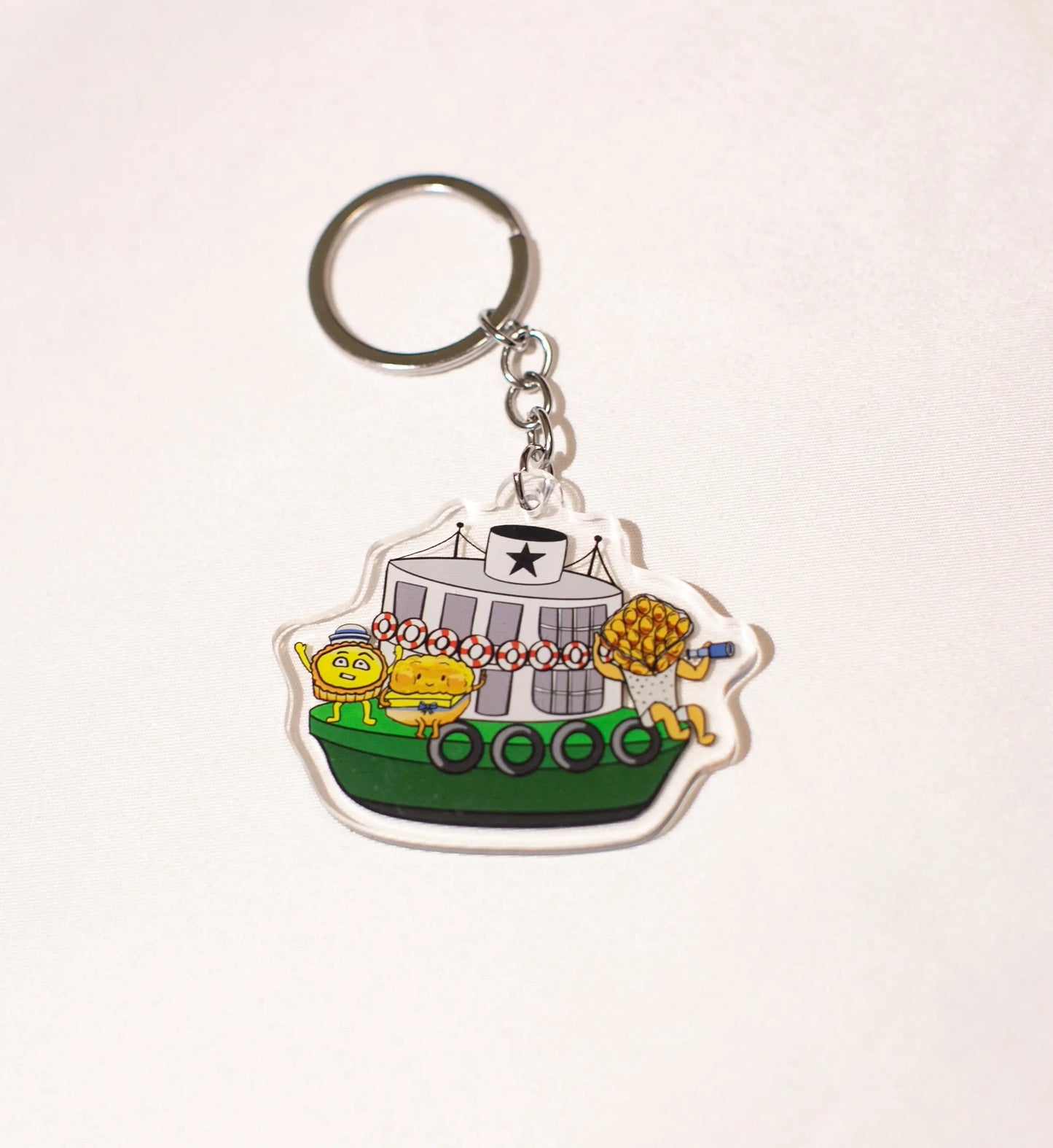 Hong Kong Star Ferry Key Chain | 香港天星小輪鎖匙扣 Fusion Spark
