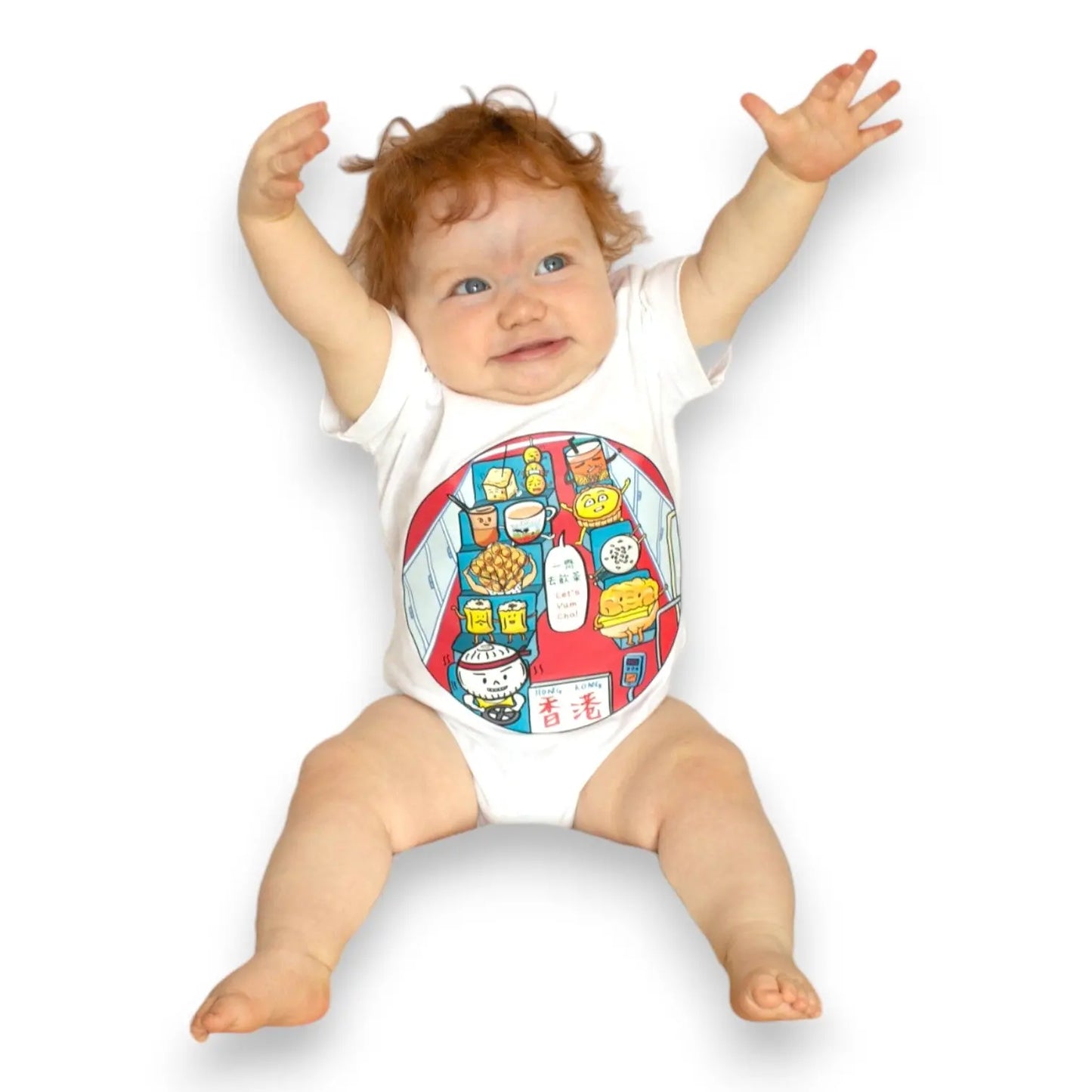 Hong Kong Minibus Kids Wear | Onesie |香港小食小巴童裝 Fusion Spark