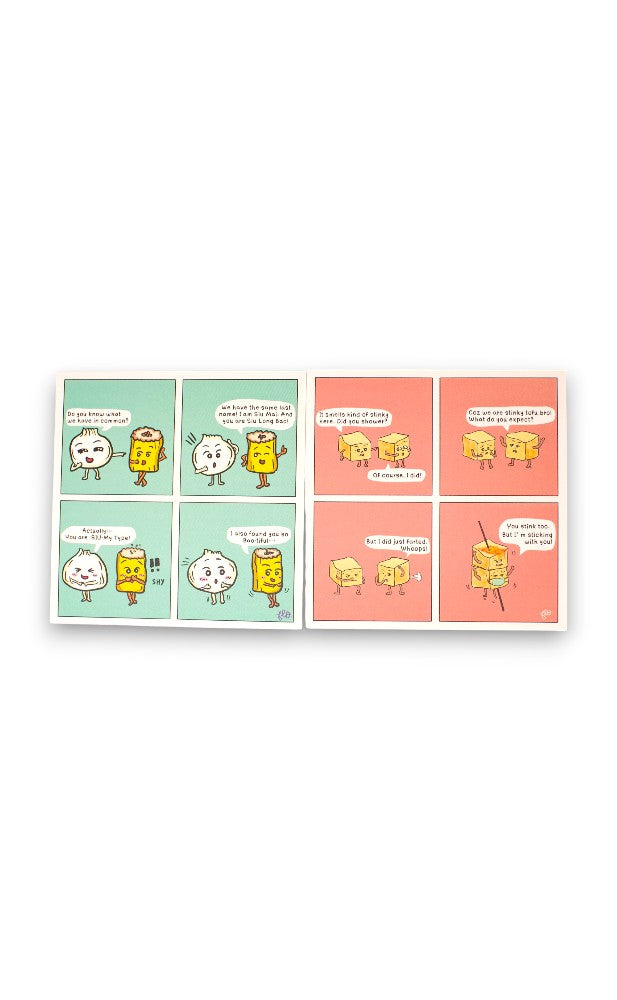 Comic Note Card (Set of 2)