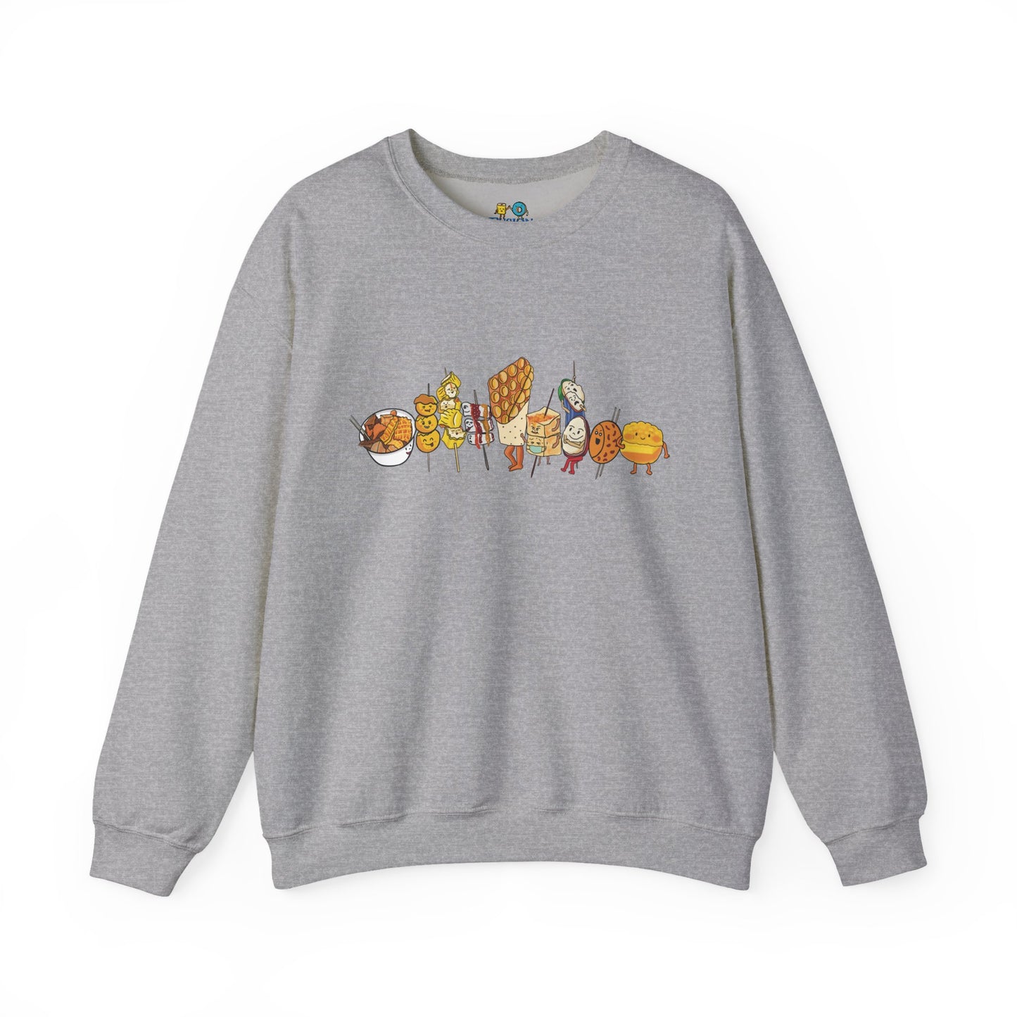 Cute Hong Kong Snacks Sweatshirt 香港街頭小食衛衣