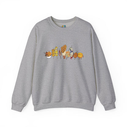 Cute Hong Kong Snacks Sweatshirt 香港街頭小食衛衣