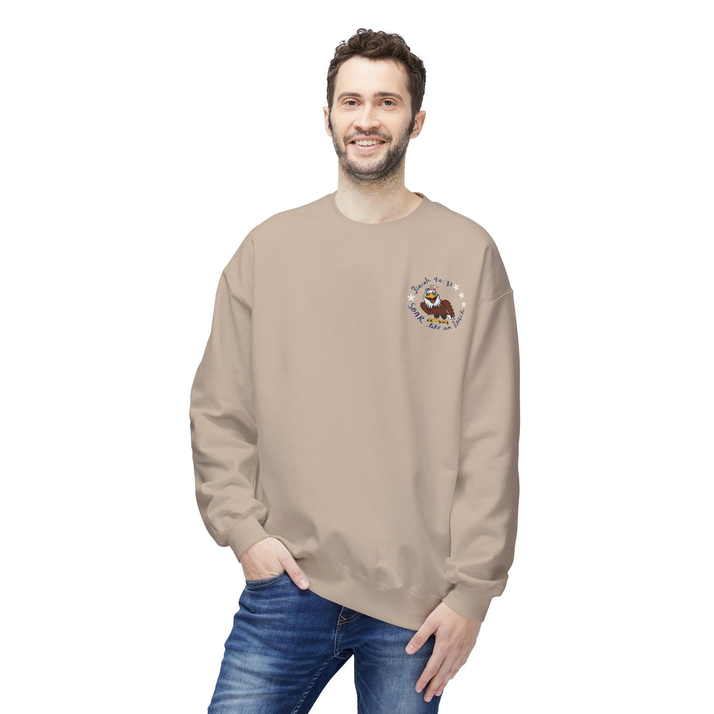 Soar Like and Eagle Sweatshirt  - Becoming An Eagle Merch (US Special)c - U.S. Shipping