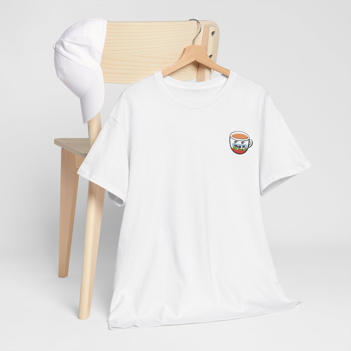 Milk Tea x Cha Chann Tang Bilingual Menu T-shirt (Global Order - outside of Hong Kong)