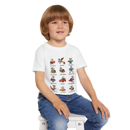 Eagle Tee Soaring Inspirational Unisex Kids T-Shirt (US Shipping)