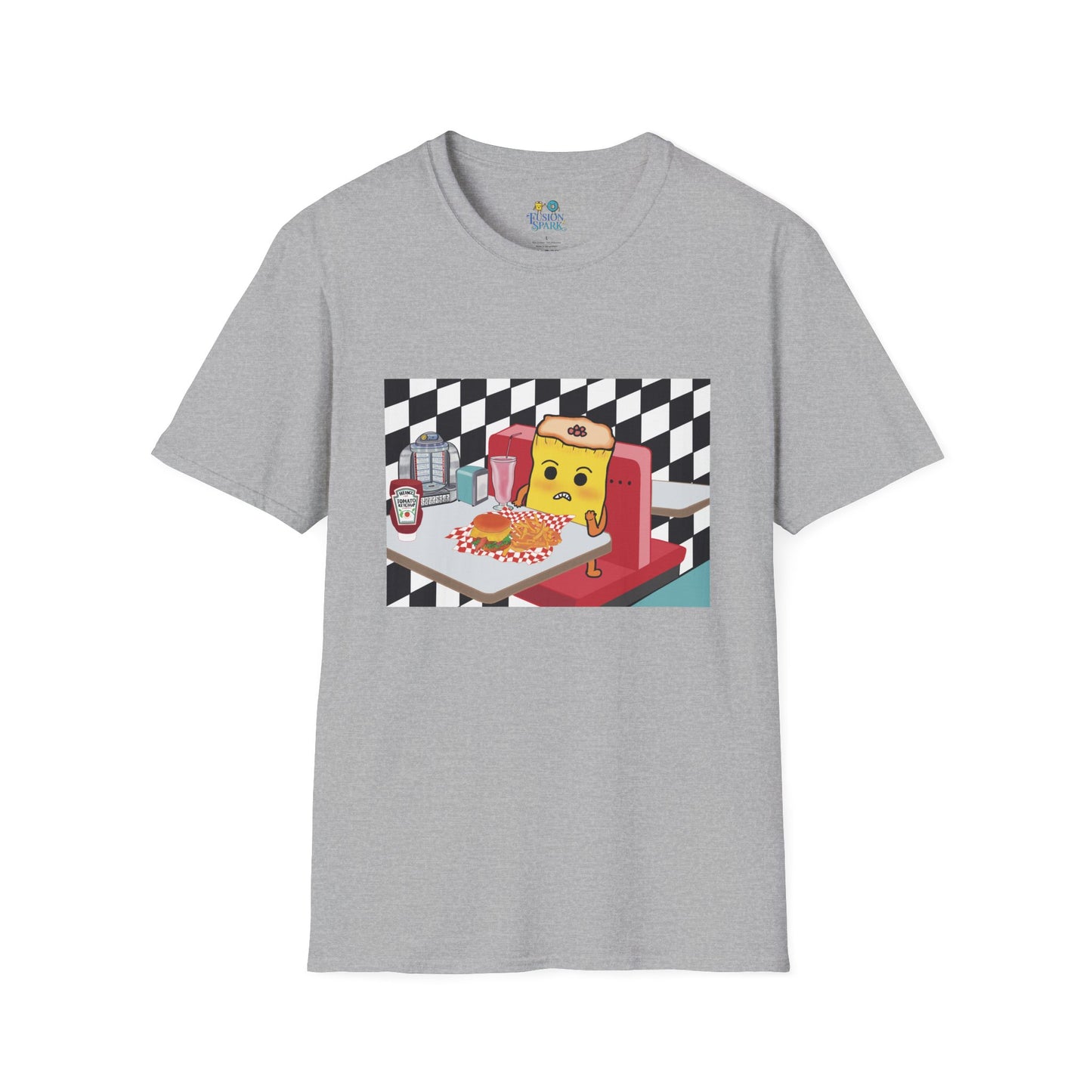 Siu Mai in American Dinner Unisex Soft T-Shirt (Global Shipping)