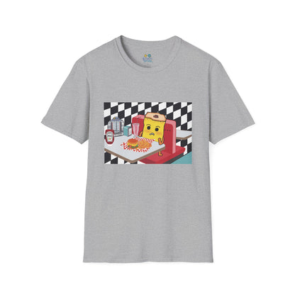 Siu Mai in American Dinner Unisex Soft T-Shirt (Global Shipping)