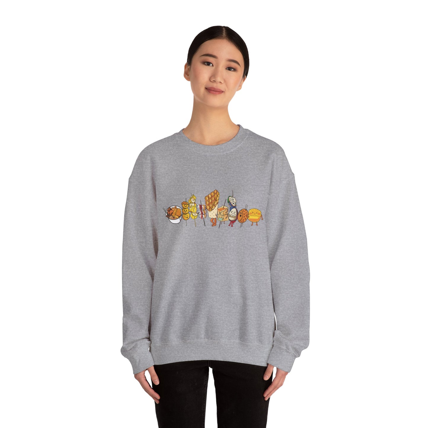 Cute Hong Kong Snacks Sweatshirt 香港街頭小食衛衣