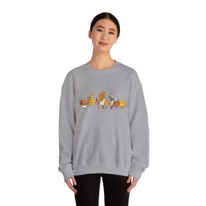 Cute Hong Kong Snacks Sweatshirt 香港街頭小食衛衣