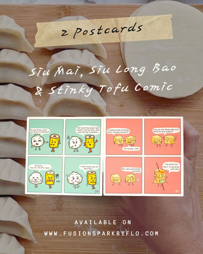 Comic Note Card (Set of 2)