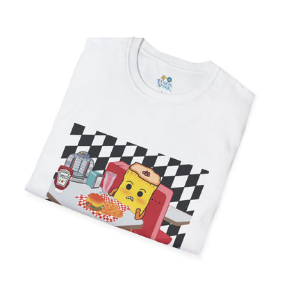 Siu Mai in American Dinner Unisex Soft T-Shirt (Global Shipping)