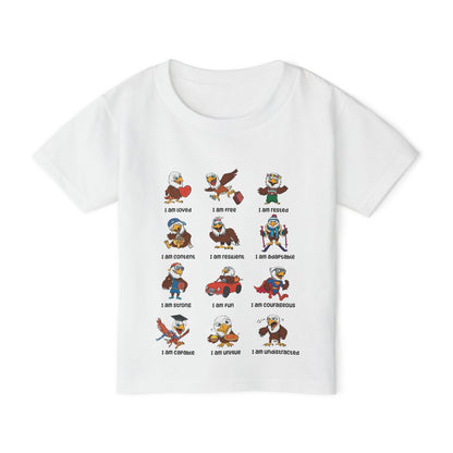 Eagle Tee Soaring Inspirational Unisex Kids T-Shirt (US Shipping)