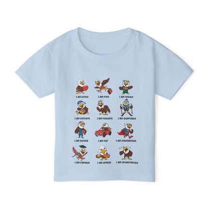 Eagle Tee Soaring Inspirational Unisex Kids T-Shirt (US Shipping)