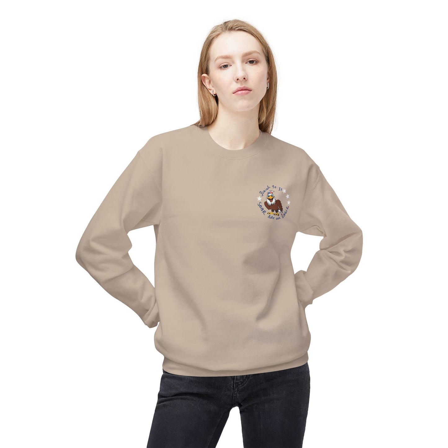 Soar Like and Eagle Sweatshirt  - Becoming An Eagle Merch (US Special)c - U.S. Shipping