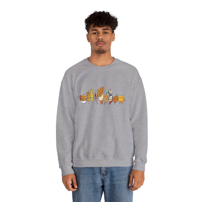 Cute Hong Kong Snacks Sweatshirt 香港街頭小食衛衣