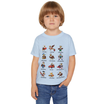 Eagle Tee Soaring Inspirational Unisex Kids T-Shirt (US Shipping)