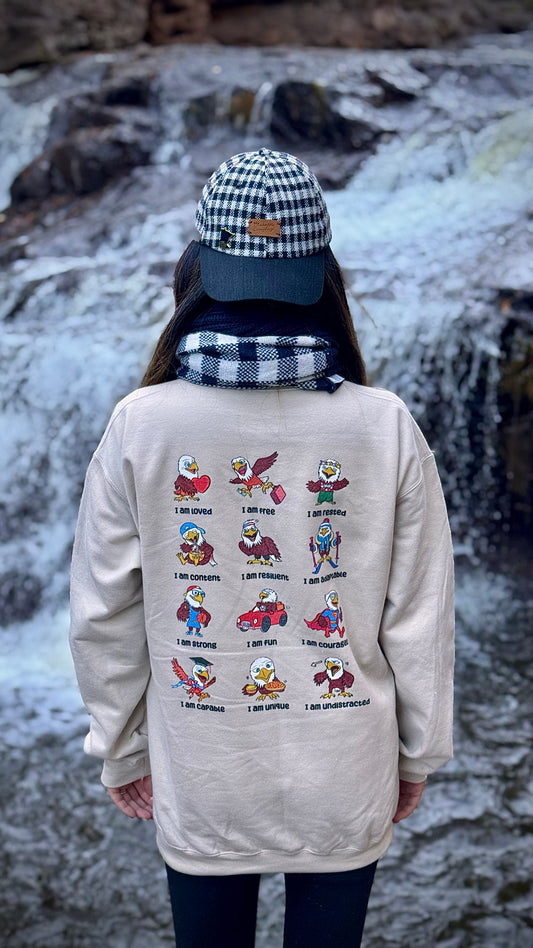 Soar Like and Eagle Sweatshirt  - Becoming An Eagle Merch (US Special)c - U.S. Shipping