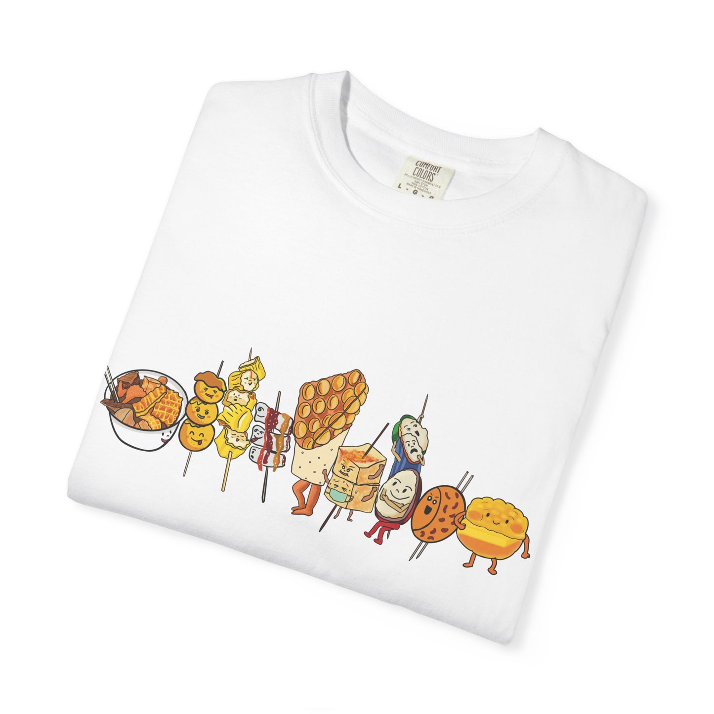 Hong Kong Street Food T-Shirt Unisex