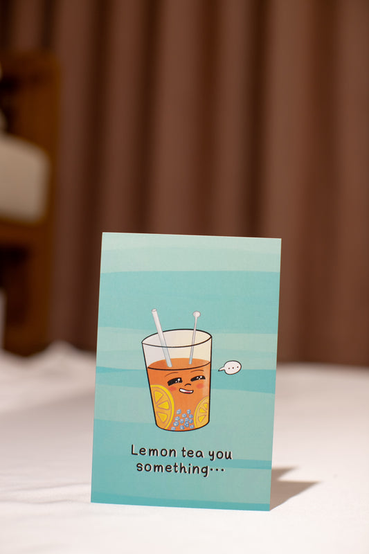 "Let Me Tell You Something" Greeting Card