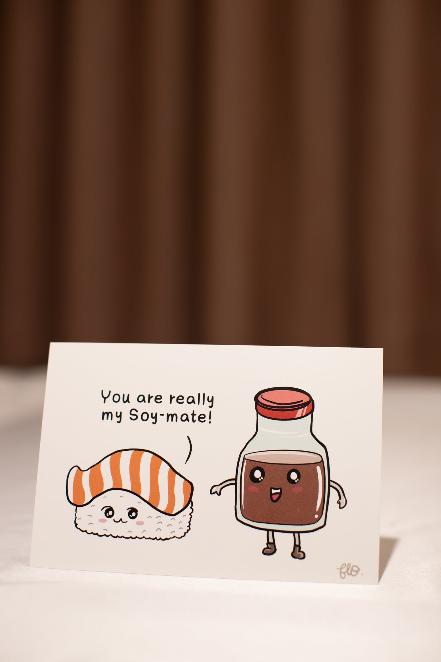 You are my Soy-Mate Friendship Postcard