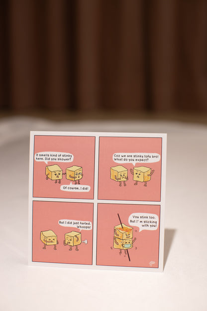 Comic Note Card (Set of 2)