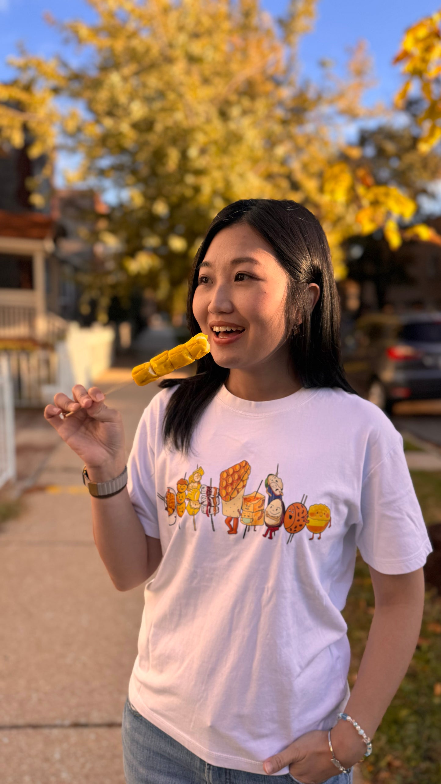 Hong Kong Street Food T-Shirt Unisex