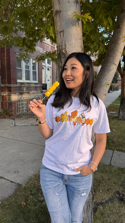 Hong Kong Street Food T-Shirt Unisex