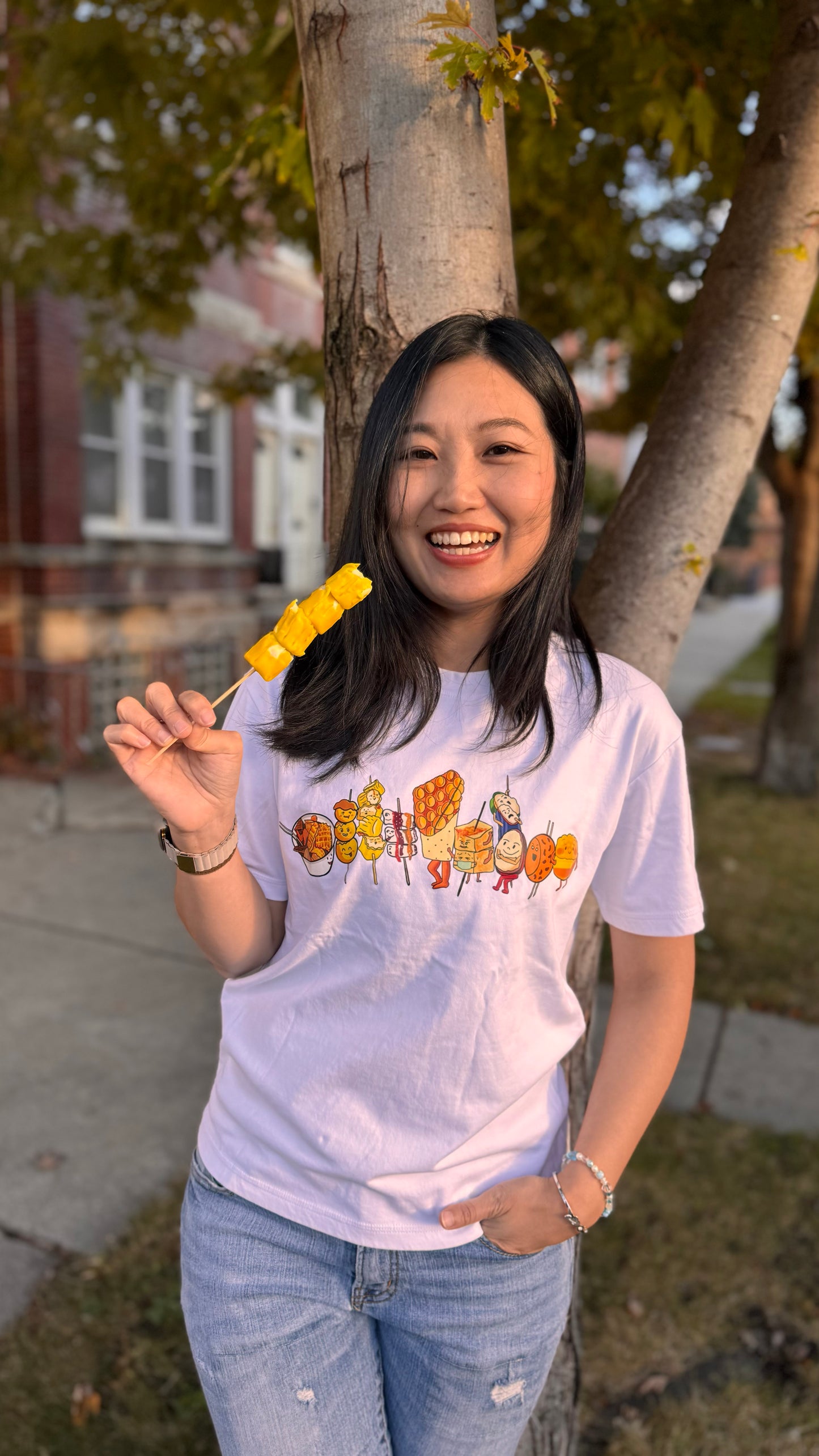 Hong Kong Street Food T-Shirt Unisex