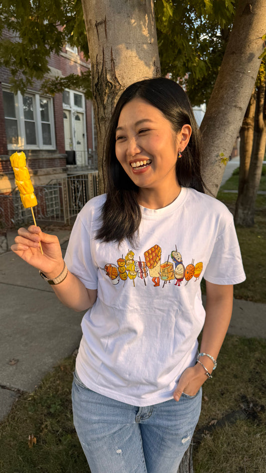 Hong Kong Street Food T-Shirt Unisex