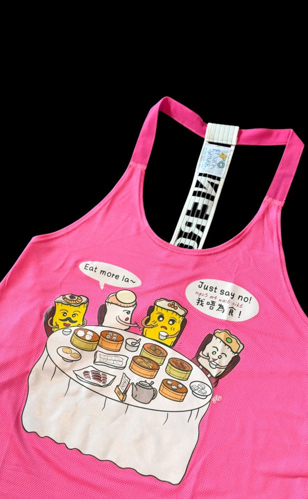 Just Say No to Eat More la 我唔為食 Tank Top