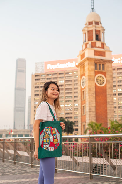 Hong Kong Street Food Tote Bag