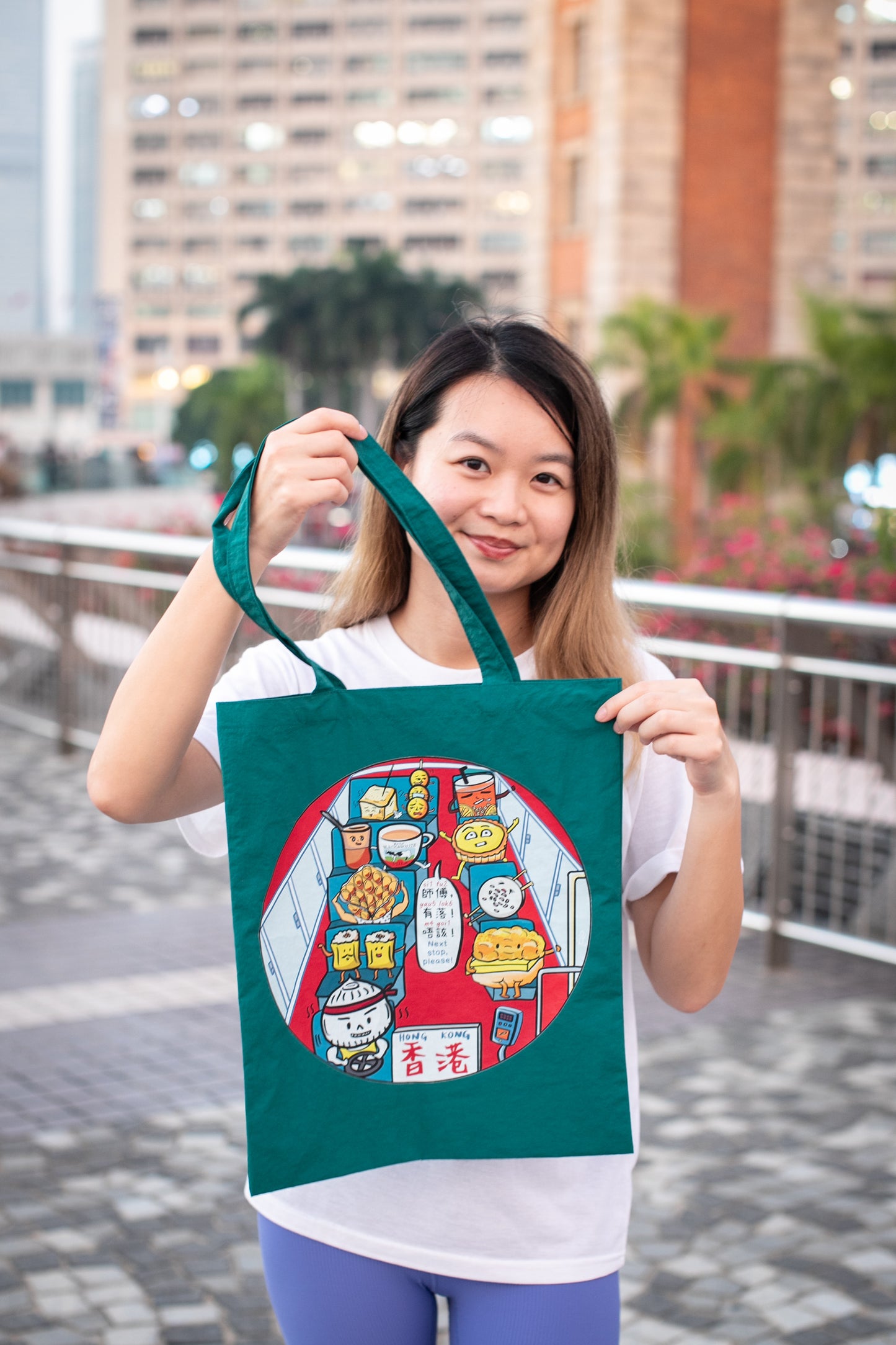 Hong Kong Street Food Tote Bag