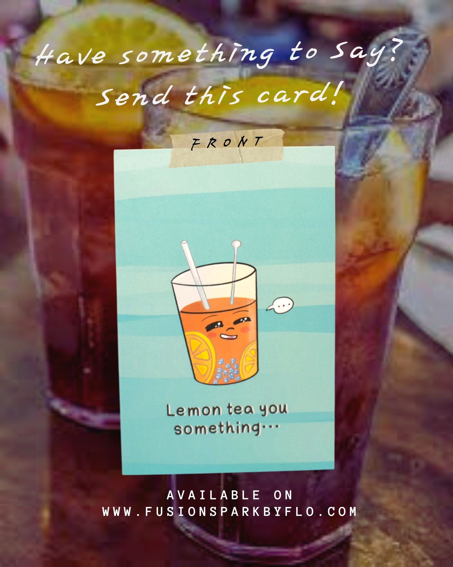 "Let Me Tell You Something" Greeting Card