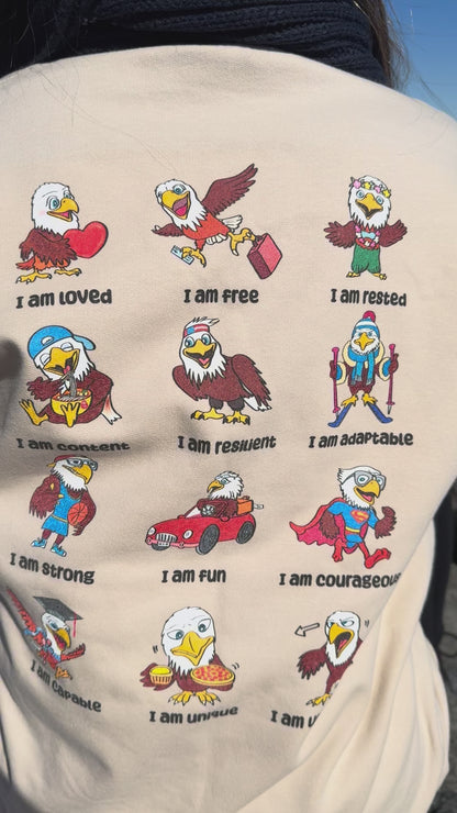 Soar Like and Eagle Sweatshirt  - Becoming An Eagle Merch (US Special)c - U.S. Shipping